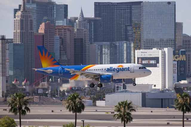 FLY WITH ALLEGIANT AIR TO LAS VEGAS 